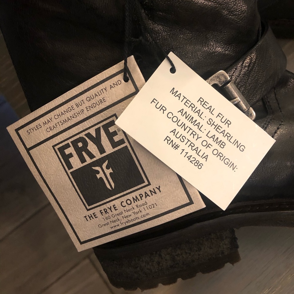 Leather Frye boots